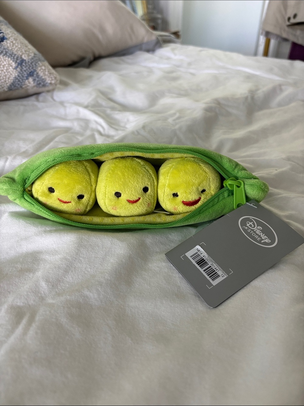 Disney Store 8" Toy Story 3 Peas in a Pod Plush Stuffed Zippered Play Set